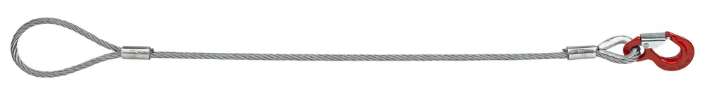 Bestseller Nordforest Drahtseilstropp mit Sika-Haken und Schlaufe 14 mm