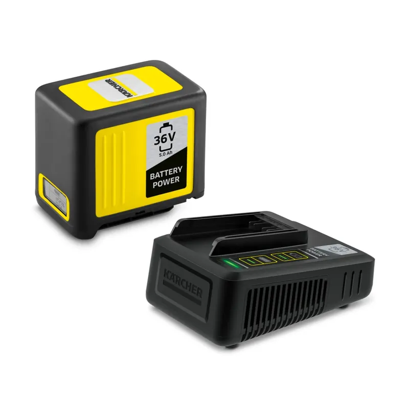 Kärcher Starter Kit Battery Power 36 V / 5,0 Ah Akku / 36 V Schnellladegerät Meistverkauft