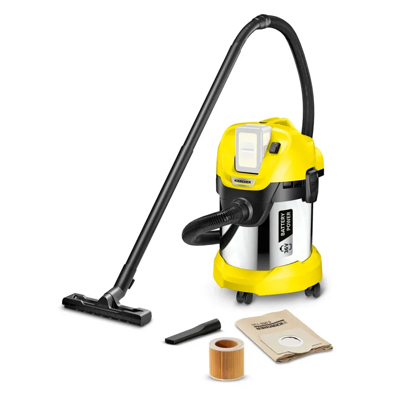 Sonderaktion Kärcher Mehrzwecksauger WD 3 Battery Premium - Grundgerät ohne Akku und Ladegerät