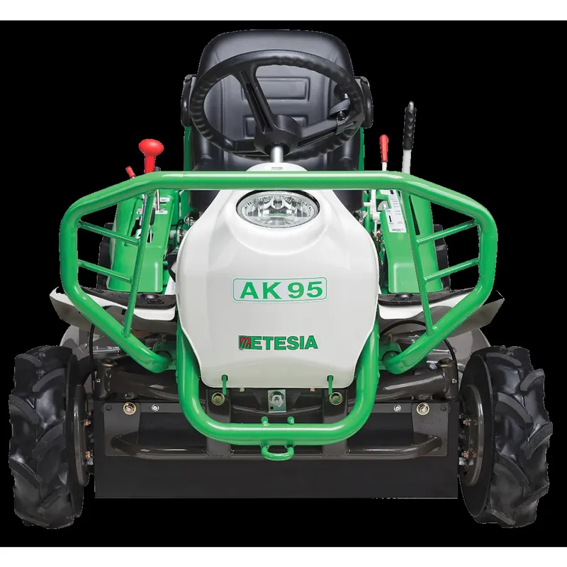 Etesia Hochgrasmäher Aufsitzer Attila AK95 Finale Aktion
