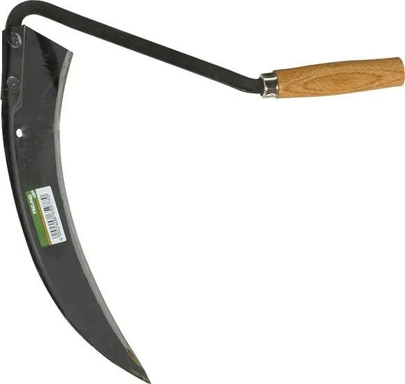 FREUND Sensen-Sichel 65976 halbgeschmiedet geschliffen m. Schneidschutz Top-Preis
