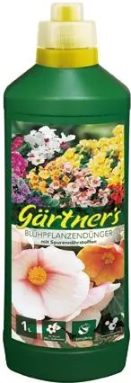 Günstig Gärtner‘s Blühpflanzendünger mit Spurenelemente, 1 l