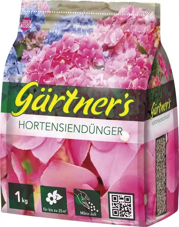 Gärtner‘s Hortensiendünger 1 kg Markenprodukt