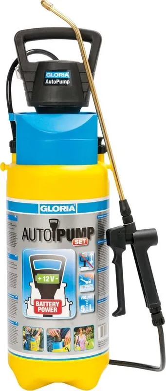 Günstig GLORIA easy Spray set 5l Gerä tmit Akku Kompressor
