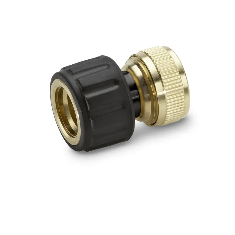 Kärcher Messing Schlauchkupplung 3/4" mit Aqua Stop Preiswert