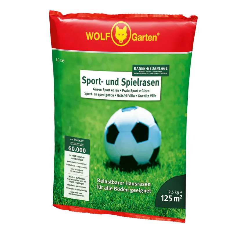 WOLF-Garten Sport- und Spielrasen LG 125, 2,5 kg Sale