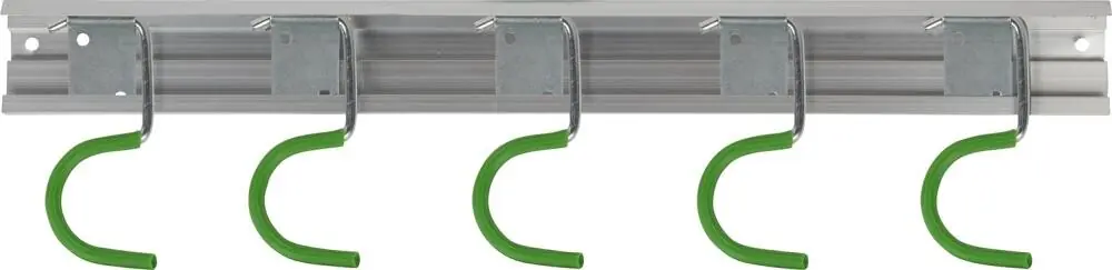 Knallerangebot floraworld Alu-Geräteleiste 5 Haken