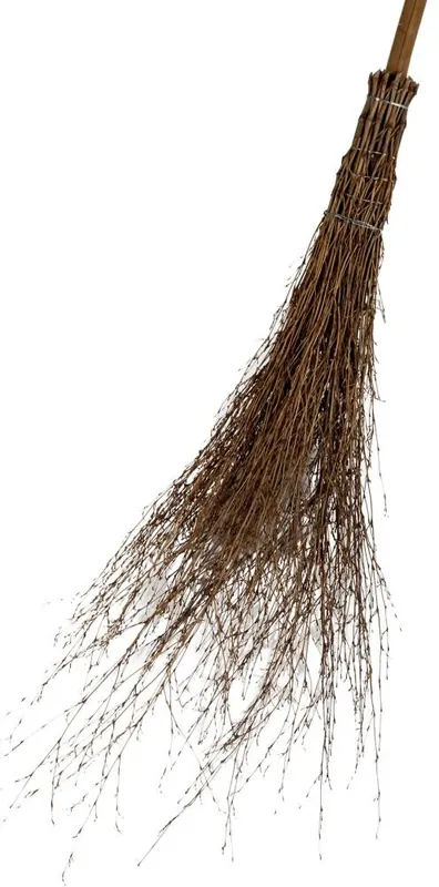 floraworld Reisigbesen Bambus mit Stiel 220 cm Super-Preis