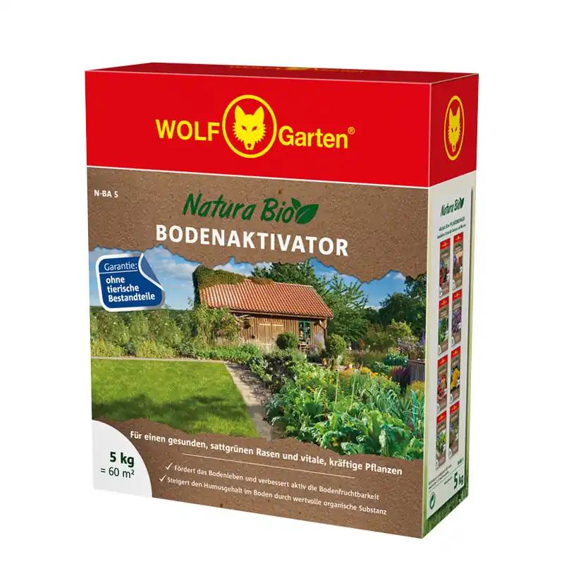 WOLF-Garten Bio Bodenaktivator N-BA 5 Zertifiziert