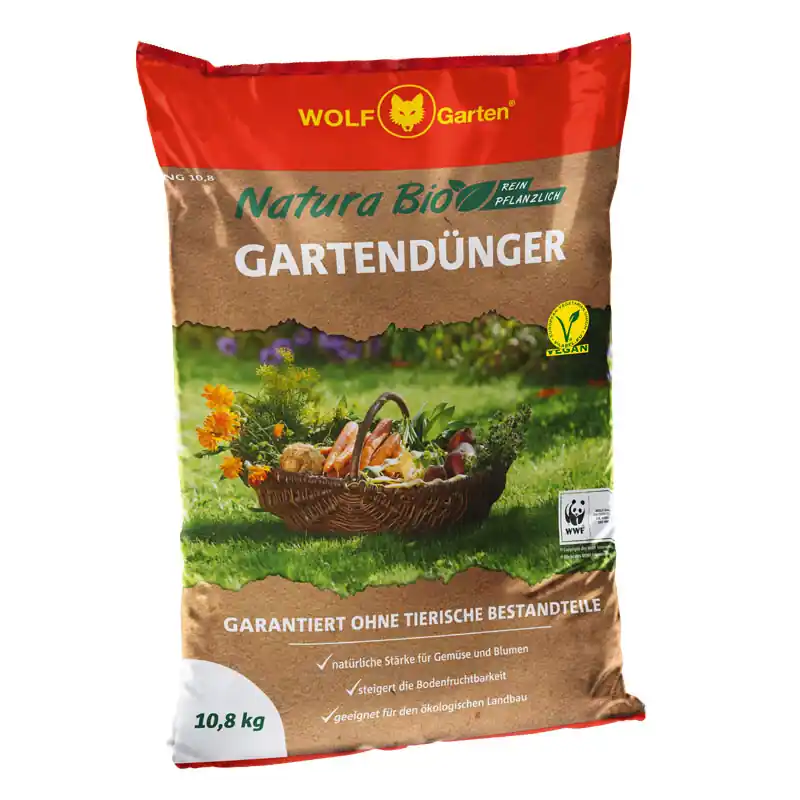 WOLF-Garten Bio Gartendünger NG 10,8 Sonderaktion