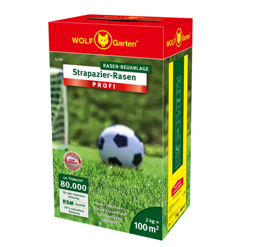 Saisonangebot WOLF-Garten Strapazier-Rasen "Profi" LJ 100, 2 kg