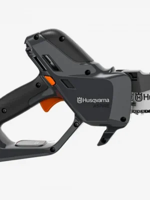 Abverkauf Husqvarna Akku-Astsäge mit Hochentastervorsatz Aspire PE5-P4A - inkl. Akku & Ladegerät