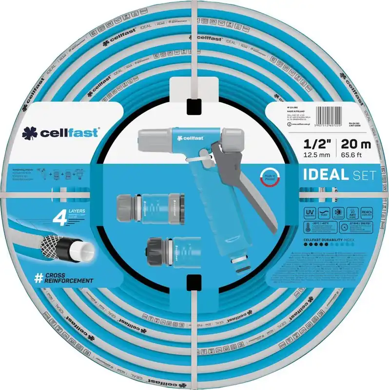 CELLFAST Schlauchset IDEAL 1/2" 20 m Sichere Zahlung