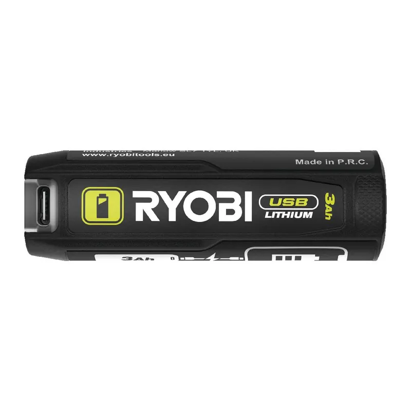 Neuheit Ryobi 4 V USB Akku, 3,0 Ah mit Powerbank-Funktion, RB4L30