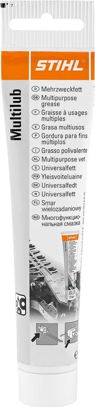 STIHL Mehrzweckfett Multilub, 80 g, Getriebefett für Heckenscheren und Elektrosägen Wochenendangebot