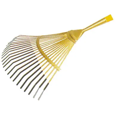 Johann Offner Fächerbesen, 22 Federstahlzinken, Goldbesen, langlebig, robust, Garten, Laubbesen Sofort Bestellen