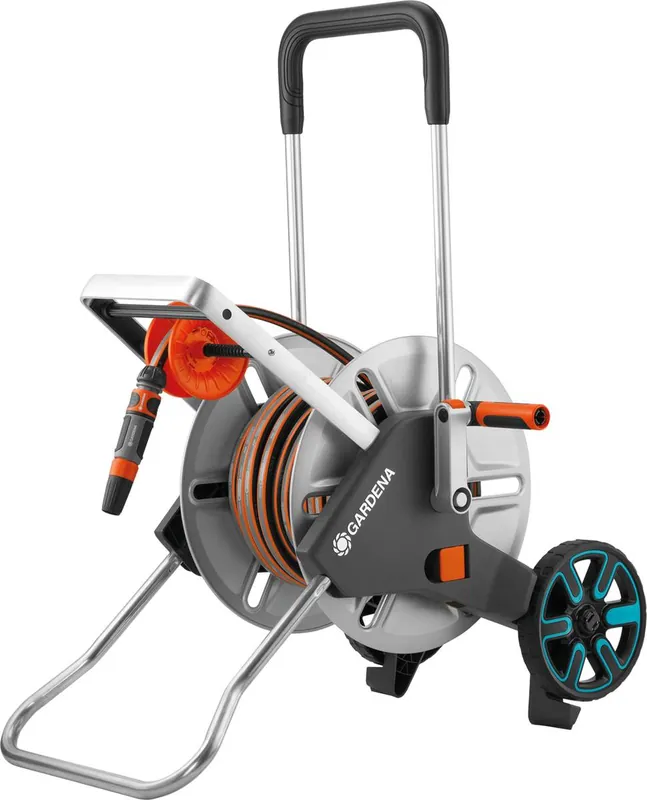 Gardena Schlauchwagen CleverRoll M Easy Metall Set mit 25 m Comfort FLEX Schlauch, platzsparend Günstig