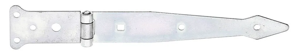 Alberts Werfgehänge, galvanisch verzinkt dickschichtpassiviert, Länge 202 mm, Scharnier 77 x 48 mm Finale Aktion
