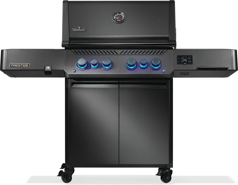 Napoleon Gasgrill Phantom Prestige 500 Gasgrill, Mattschwarz, App-Steuerung und Display P500VXRSIBPK-DE-PHM Schneller Versand