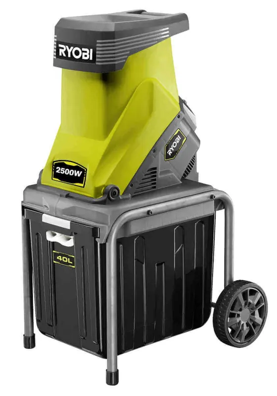 RYOBI RHS2545B Elektro-Häcksler Schredder 2500 W bis 45 mm Aststärke Must-Have