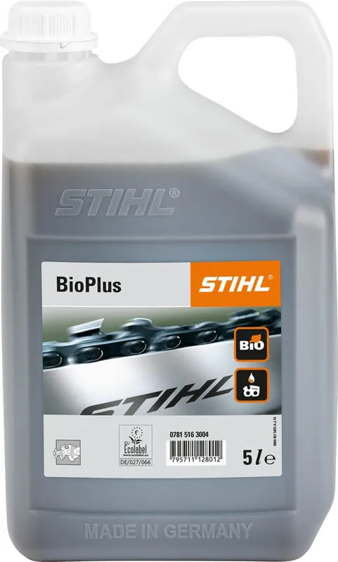 STIHL Kettensägeöl Bio-Plus, 5 Liter, umweltfreundlich Beliebt
