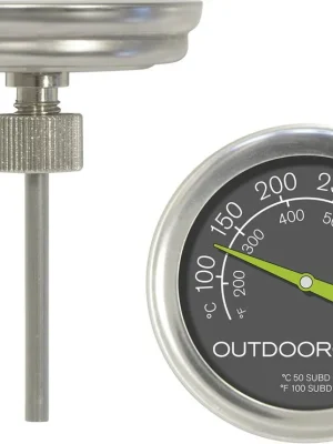 Must-Have Outdoorchef Thermometer für Kugelgrills, Deckelthermometer mit Ø 5,2 cm, Hitzekontrolle im Inneren