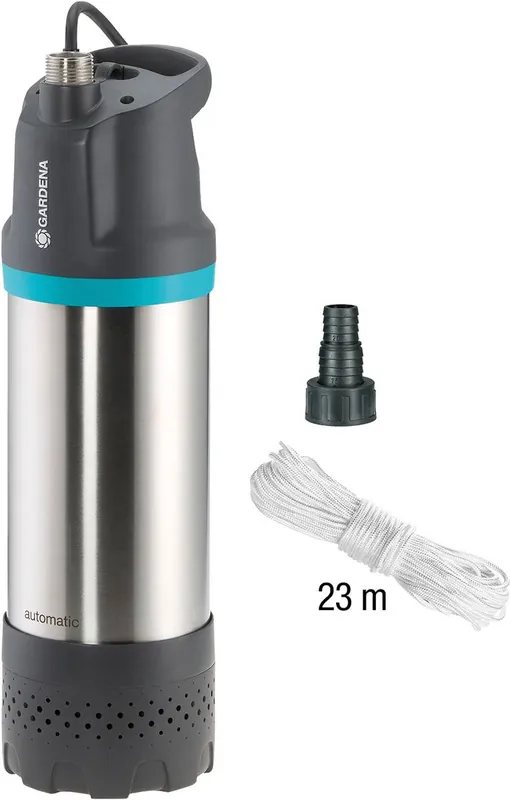 Gardena Tauch-Druckpumpe 6100 5 inox automatic, 1100 W, max 6100 l h, Automatikfunktion, Tauchpumpe Saisonangebot