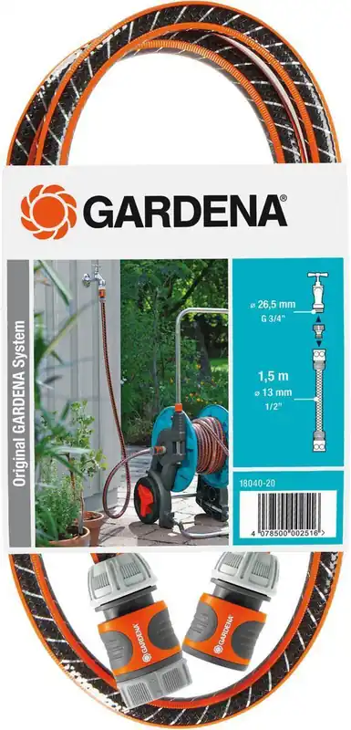 Schnäppchen Gardena Anschlussgarnitur Comfort FLEX 13 mm ½" Für Schlauchwagen und Schlauchtrommel 1,5 m