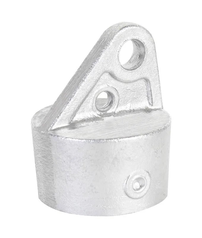 Alberts Strebenkappe, Aluminium, für Pfosten Ø 42 mm, Abdeckkappe, Endkappe, Schutzkappe Sonderaktion