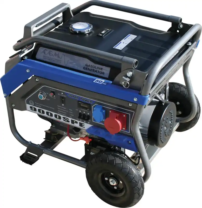 Sonderangebot CGM Stromerzeuger 9000SPTE, 1x 230 V, 1x 400 V, Benzin, elektrischer Start