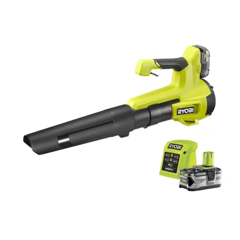 Rabatt Ryobi Akku-Laubgebläse 18 V ONE+, 160 km/h Laubbläser, mit 1x 4,0 Ah Akku & 2,0 A Ladegerät