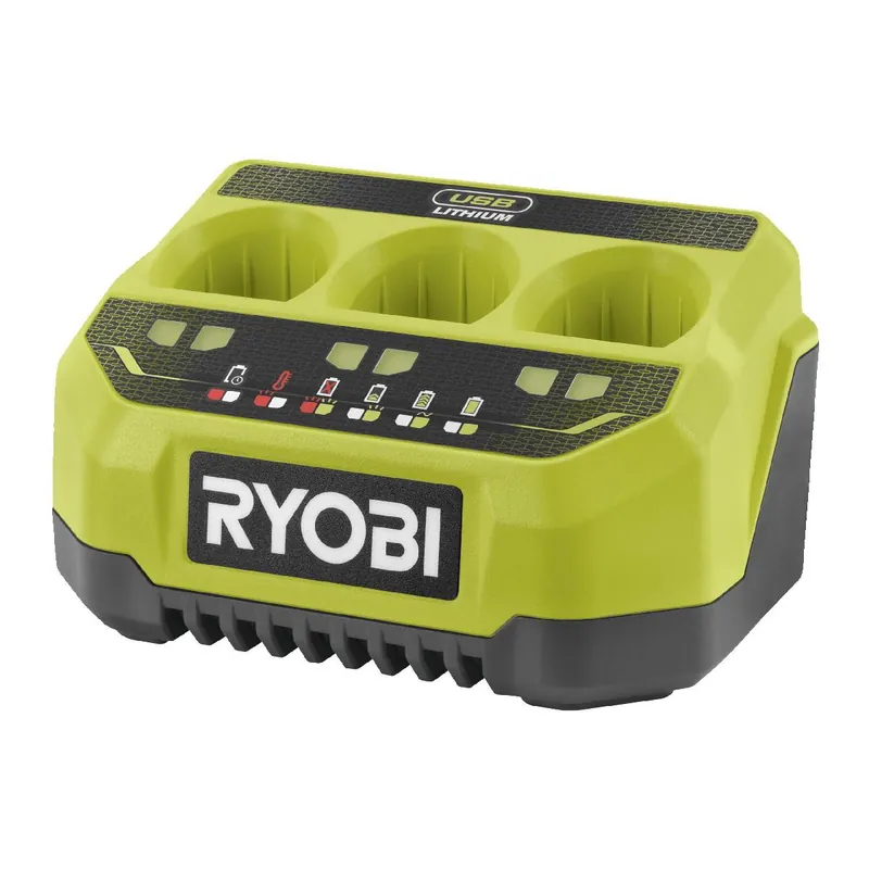 Ryobi 3er-Akku-Ladegerät 4 V USB, 2,0 A Ladestrom, RC43P Sichere Zahlung