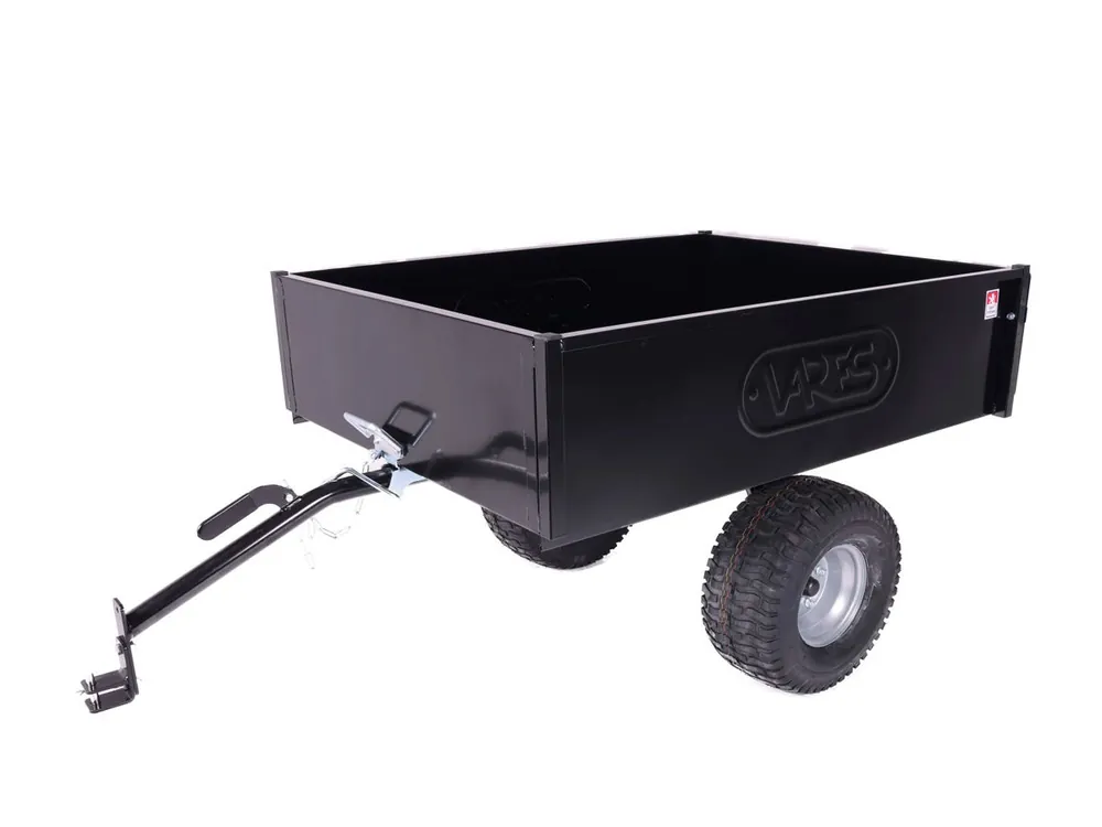 Vares TR 220S Anhänger (Schwarz) Tragfähigkeit 400 kg Letzte Chance