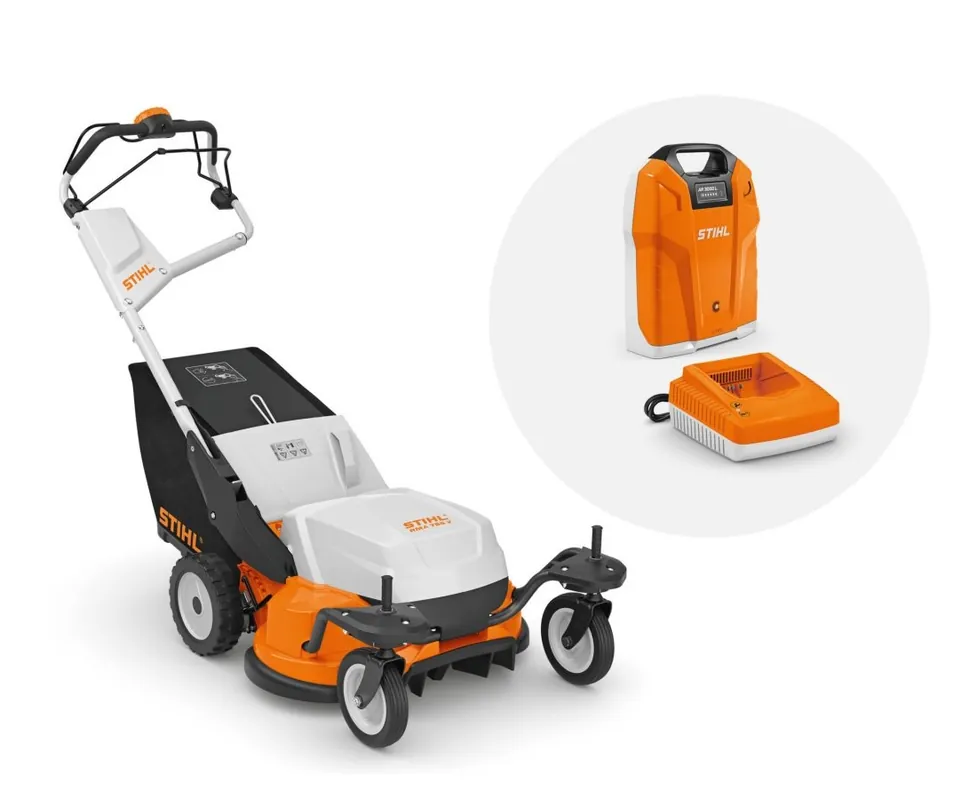 STIHL RMA 765 V Akku-Rasenmäher Set Schnäppchen