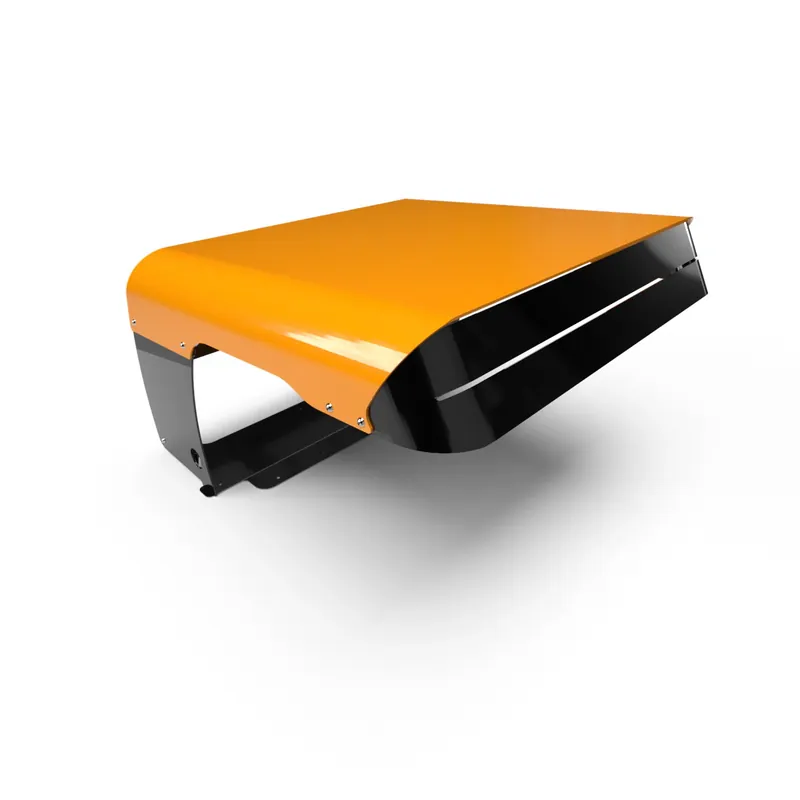 Angebot IDEA MOWER Garage Vader L Orange/Schwarz