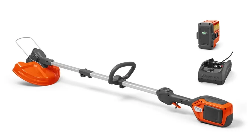 Günstig Husqvarna 215iL Akku-Trimmer inkl. Akku B70 + Ladegerät C80