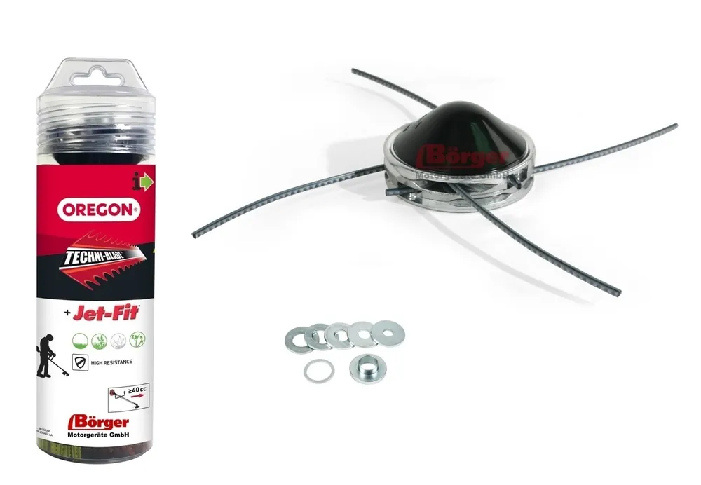 Nur Für Kurze Zeit Oregon Jet-Fit Fadenkopf & Techni-Blade Kit Mähfaden - Set