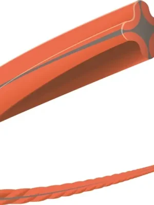Beliebt Husqvarna Trimmerfaden Whisper-Twist Orange/Grau 2.0mm 15m
