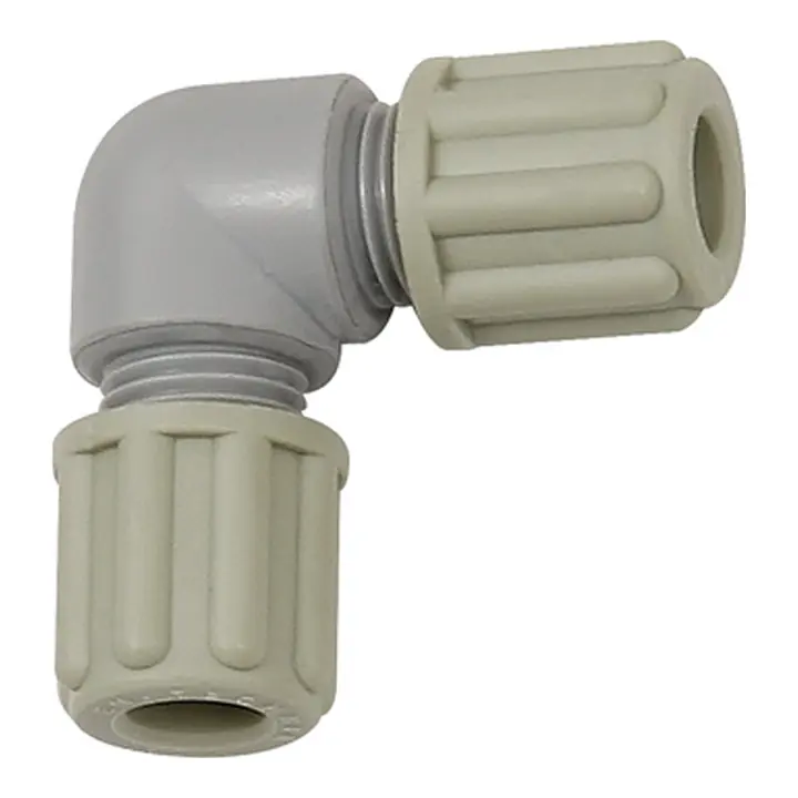 Riegler Winkel-Schlauchverbindung, für Schlauch 6/8 mm, PA Aktuell