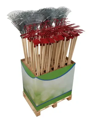 floraworld Laubbesen, Grubber,Rechen u. DoppelhackeDisplay FW Nur Heute