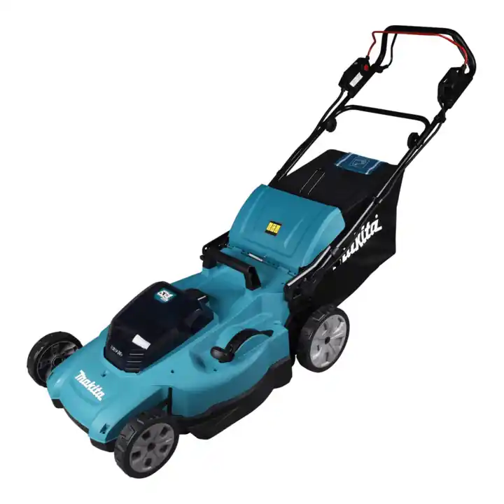 Preisknaller Makita Akku-Rasenmäher 2x18V / 5,0 Ah, 2 Akkus + Ladegerät