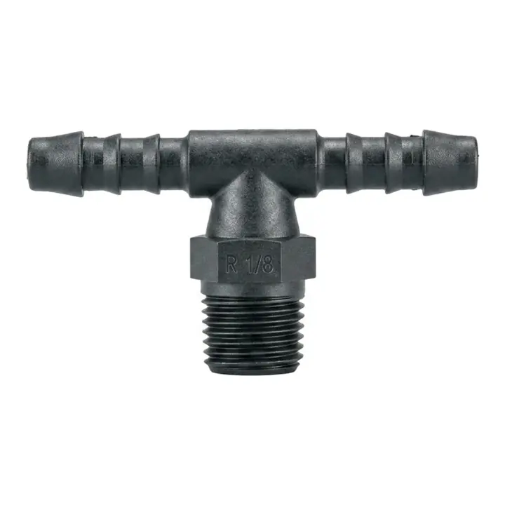 Riegler T-Einschraubstutzen, R 1/8 a., für Schlauch LW 6 mm, SW 10, PA 6 Top-Seller