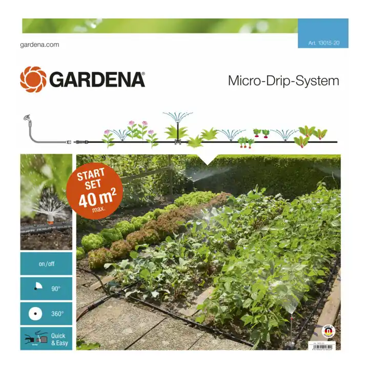 GARDENA Micro-Drip-System Start-Set Pflanzflächen Top-Preis