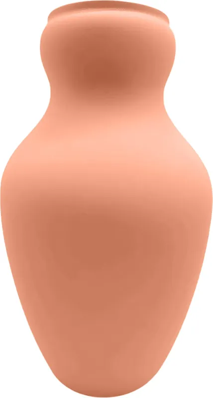 Relaxdays Olla, 3 l, Ton, wurzelnahe Bewässerung, Hochbeet & Gewächshaus, weniger Wasserverlust, Tongefäß, terrakotta Saisonangebot