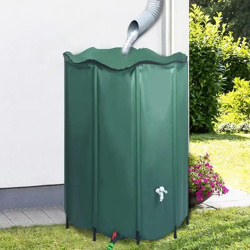 vidaXL Regenwassertank Faltbar mit Hahn 1350 L Nur Für Kurze Zeit