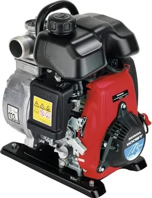 Honda Frischwasserpumpe WX 15, 40 m Förderhöhe, 280 l/min Fördermenge, 355x275x375 mm Echt