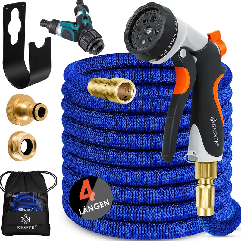 KESSER® Premium Gartenschlauch Flexibler Wasserschlauch dehnbarer Flexischlauch Sofort Bestellen