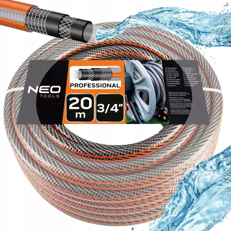 Aktuell Neo Tools Bewässerungsschlauch 3/4" x 20 m, 6 Lagen Neo Professional