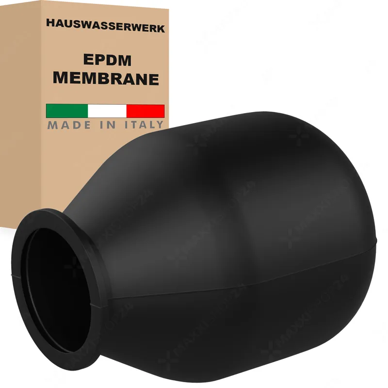Hauswasserwerk EPDM Membran Gummiblase 20 - 24 L für Druckkessel Membrankessel Öffnung 80 mm - Italy Preisreduziert