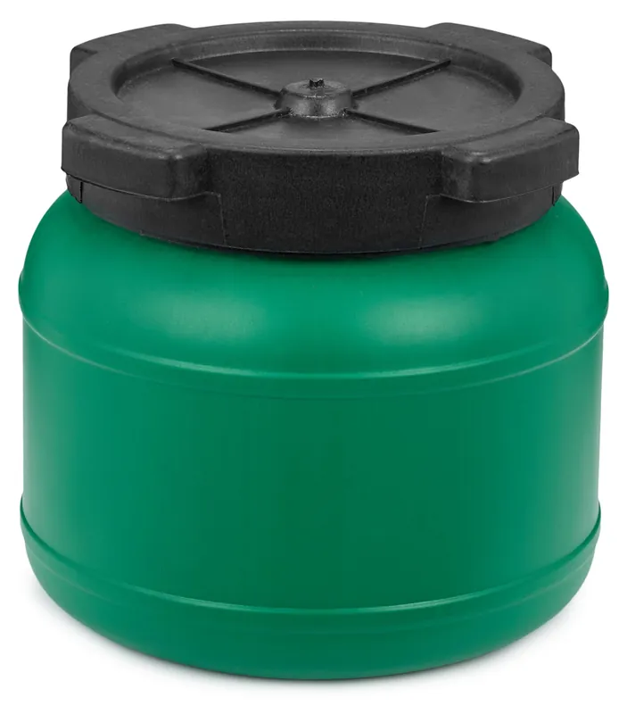 Garronda 5L Plastikfass Lebensmittelfass aus HDPE-Kunststoff Regentonne für Garten GD-0078, Grün Billig
